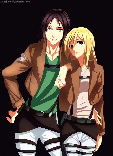 are ymir and christa dating
